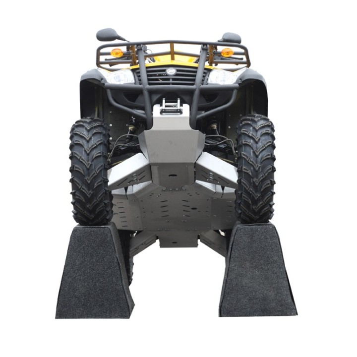 Iron Baltic Skid Plate Full Set CFMOTO CFORCE X5A/X6A - aluminium - view 2