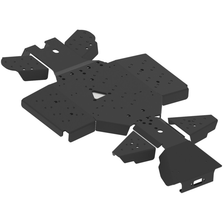 Iron Baltic ATV skid plate full set GOES Cobalt / Iron