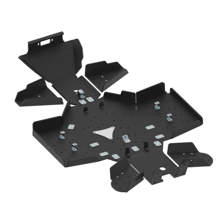 Iron Baltic ATV skid plate full set GOES Cobalt / Iron