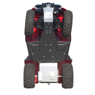 Honda TRX 420 FE/FM (-2013) HDPE skid plates | Iron Baltic
