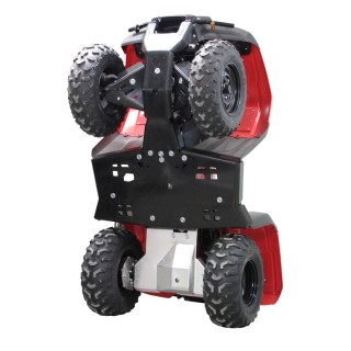 Honda TRX 420 FA/FE/FM (2014+) skid plate set | Iron Baltic