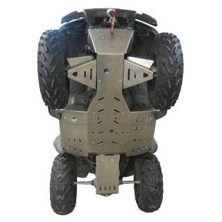 Kawasaki KVF 650 Rigid aluminium skid plates | Iron Baltic