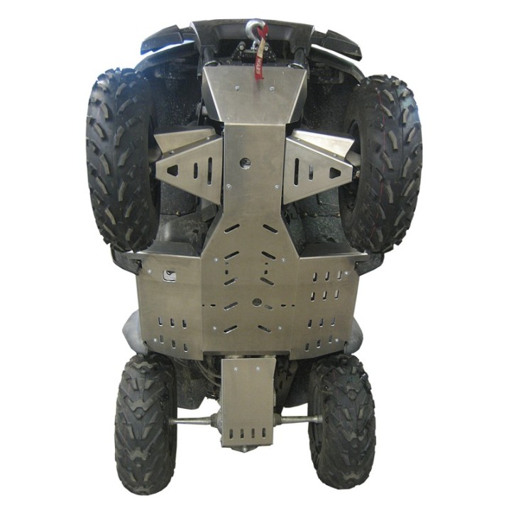 Kawasaki KVF 650 Rigid aluminium skid plates | Iron Baltic