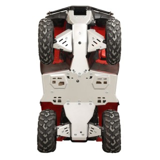 Honda TRX 420 FA6 (IRS) aluminium skid plates | Iron Baltic