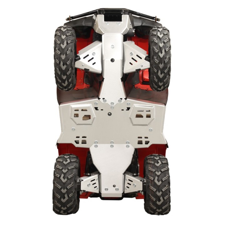 Honda TRX 420 FA6 (IRS) aluminium skid plates | Iron Baltic