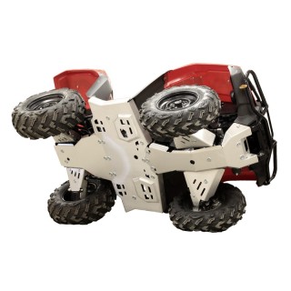 Honda TRX 420 FA6 (IRS) aluminium skid plates | Iron Baltic