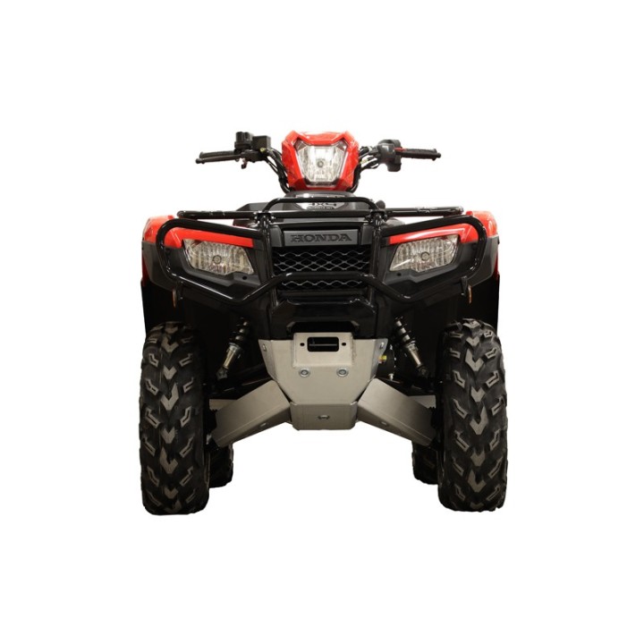 Honda TRX 420 FA6 (IRS) aluminium skid plates | Iron Baltic