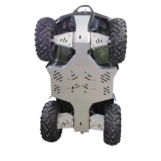Iron Baltic Skid Plate Full Set Keeway XY 500-S - aluminium