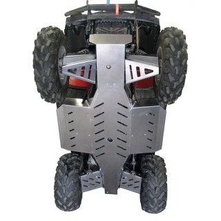 Iron Baltic Skid Plate Full Set Polaris Sportsman X2 800 - aluminium