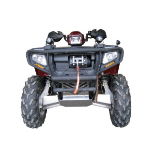 Iron Baltic Skid Plate Full Set Polaris Sportsman X2 800 - aluminium - view 2
