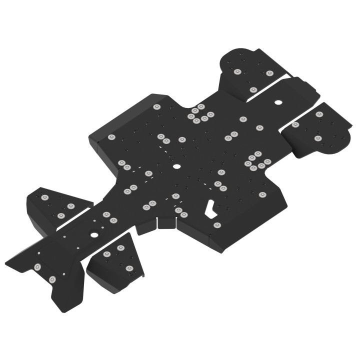 Kawasaki KVF 650/750 BruteForce skid plate set | Iron Baltic