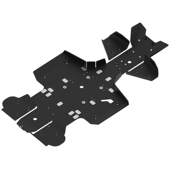 Kawasaki KVF 650/750 BruteForce skid plate set | Iron Baltic