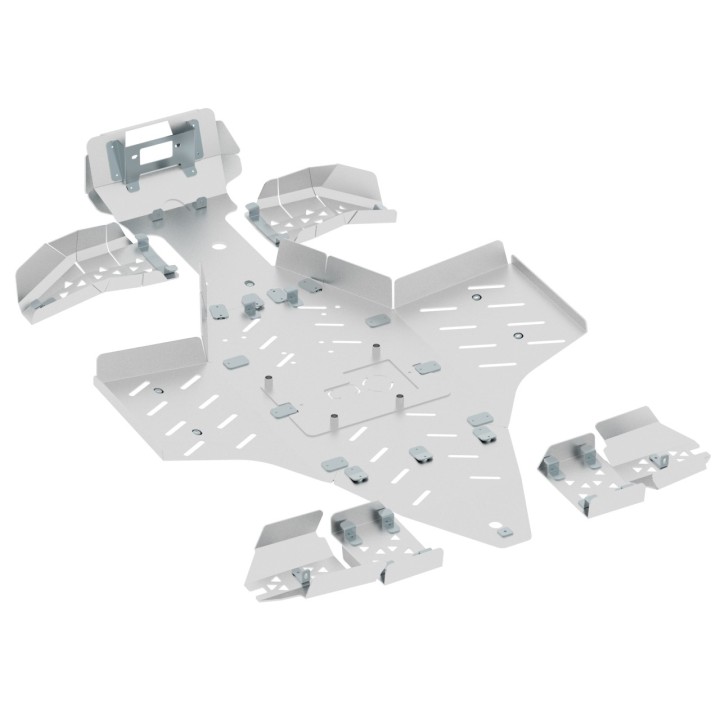Polaris Sportsman 1000 (2017+) skid plate set | Iron Baltic