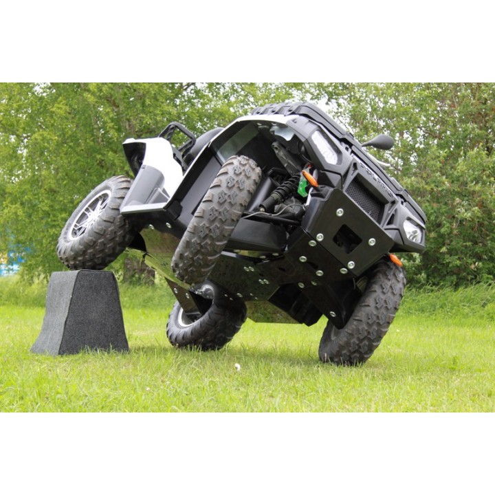 Polaris Sportsman Touring 550 HDPE skid plates | Iron Baltic