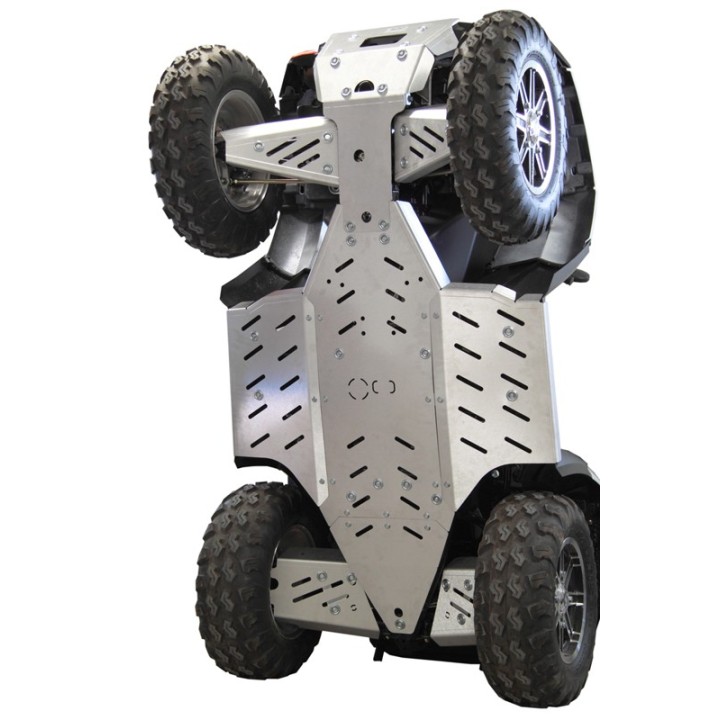 Iron Baltic Skid Plate Full Set Polaris Sportsman Touring 550 - aluminium