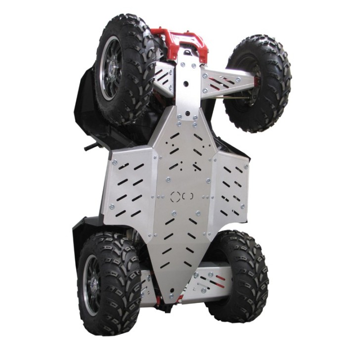 Osłony podwozia Iron Baltic Polaris Scrambler 850/1000 (-2014) - aluminiowe - ujęcie 2