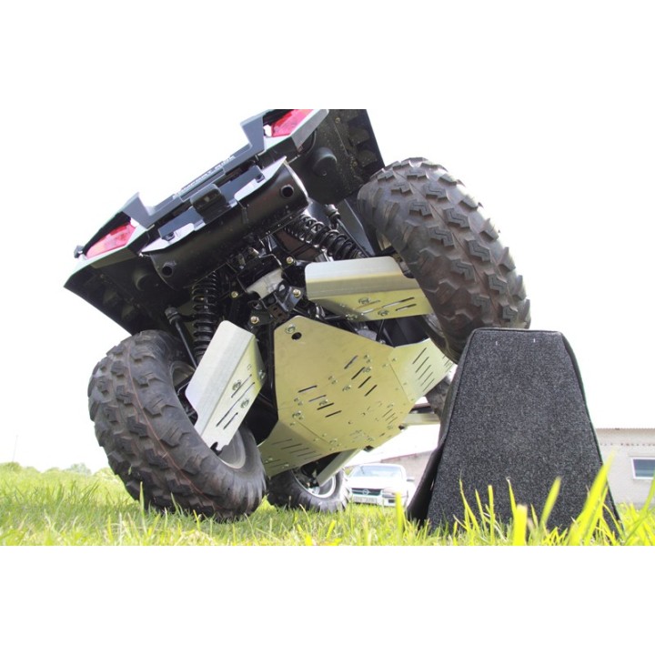Iron Baltic Skid Plate Full Set Polaris Sportsman Touring 550 - aluminium - view 4