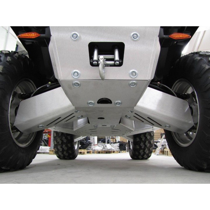 Iron Baltic Skid Plate Full Set Polaris Sportsman Touring 550 - aluminium - view 6
