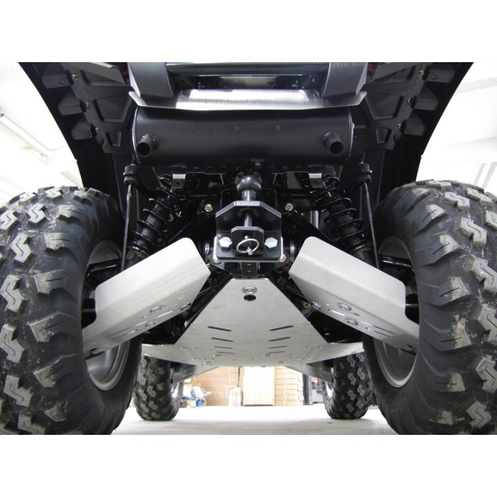 Iron Baltic Skid Plate Full Set Polaris Sportsman Touring 550 - aluminium - view 7