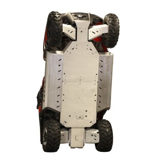 Iron Baltic Skid Plate Full Set Polaris RZR 800 S - aluminium