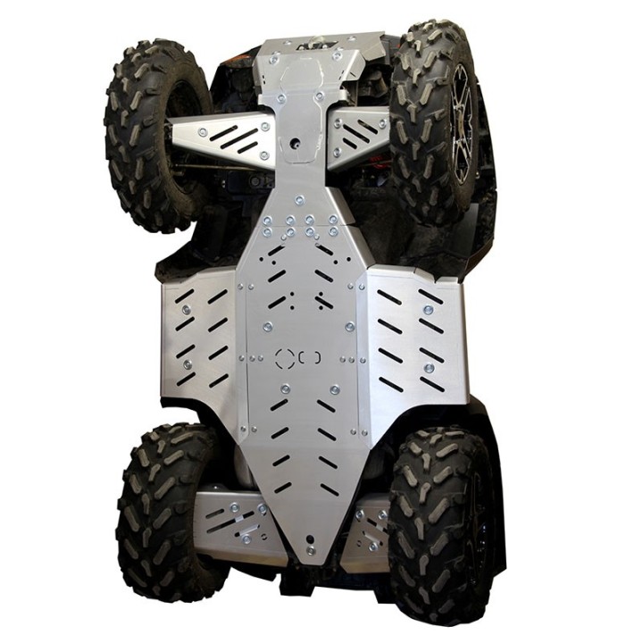 Iron Baltic Skid Plate Full Set Polaris Sportsman Touring 850 (2015+) - aluminium