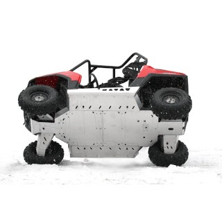 Iron Baltic Skid Plate Full Set Polaris RZR 800 S - aluminium - view 2