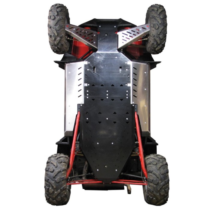 Polaris RZR 900 XP (-2014) skid plate set | Iron Baltic