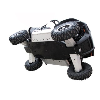 Iron Baltic Skid Plate Full Set Polaris RZR 800 S - HDPE