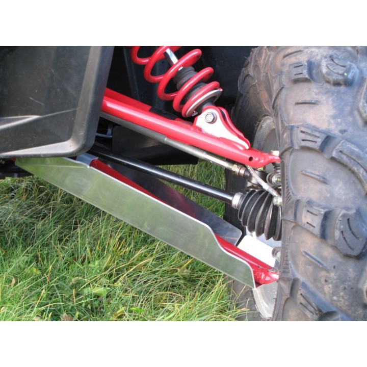 Polaris RZR 900 XP (-2014) skid plate set | Iron Baltic