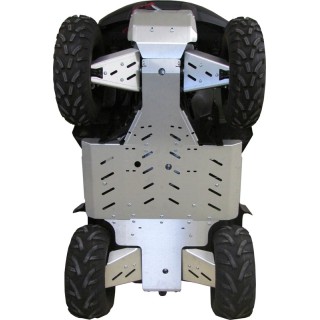 Iron Baltic Skid Plate Full Set Suzuki KingQuad 450/500/700/750 (-2018) - aluminium