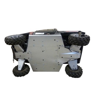 Iron Baltic Skid Plate Full Set Polaris Ranger 1000 Diesel (-2018) - aluminium