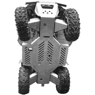 Iron Baltic Skid Plate Full Set Yamaha Grizzly 660 - aluminium