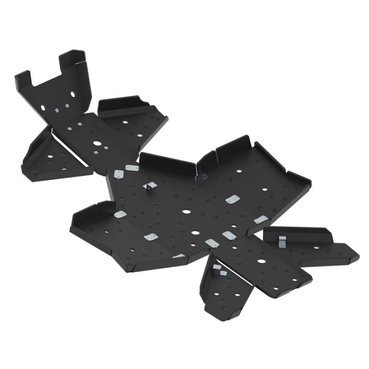 Yamaha Kodiak 450 (2017-2021) HDPE skid plates | Iron Baltic
