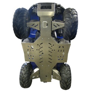 Iron Baltic Skid Plate Full Set SYM 600 - aluminium