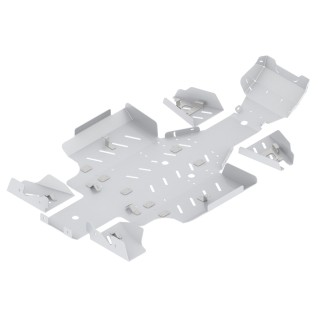 Iron Baltic Skid Plate Full Set Suzuki KingQuad 500/750Axi (2019+) - aluminium