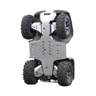 Iron Baltic Skid Plate Full Set Yamaha Grizzly 550 - aluminium