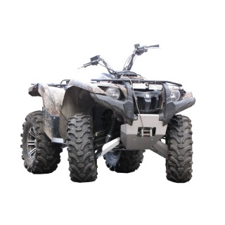 Iron Baltic Skid Plate Full Set Yamaha Grizzly 550 - aluminium - view 2
