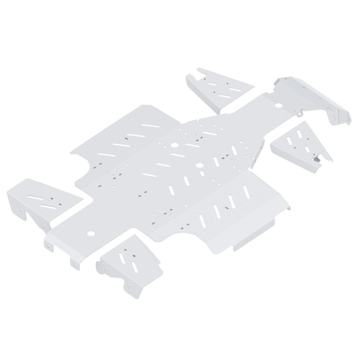 Iron Baltic Skid Plate Full Set Suzuki KingQuad 500/750Axi (2019+) - aluminium - view 3