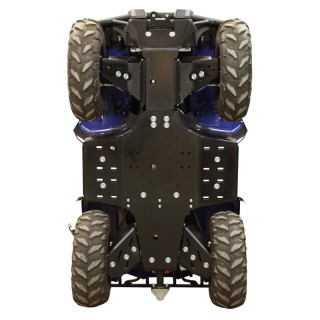 Iron Baltic ATV skid plate full set Yamaha Kodiak 700