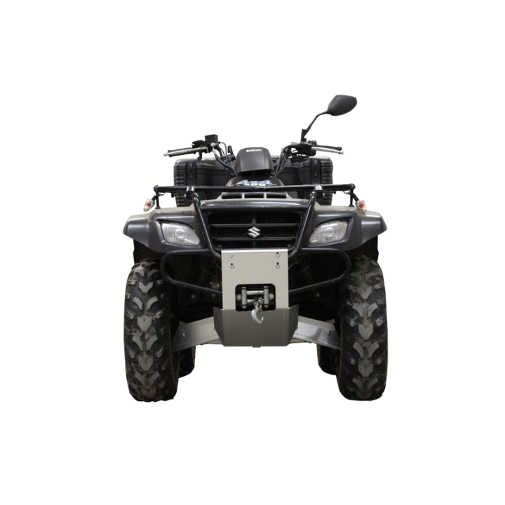Iron Baltic Skid Plate Full Set Suzuki Eiger 400 - aluminium - view 2