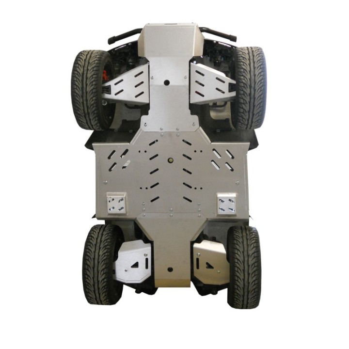 Iron Baltic Skid Plate Full Set Cectek 500 Gladiator - aluminium