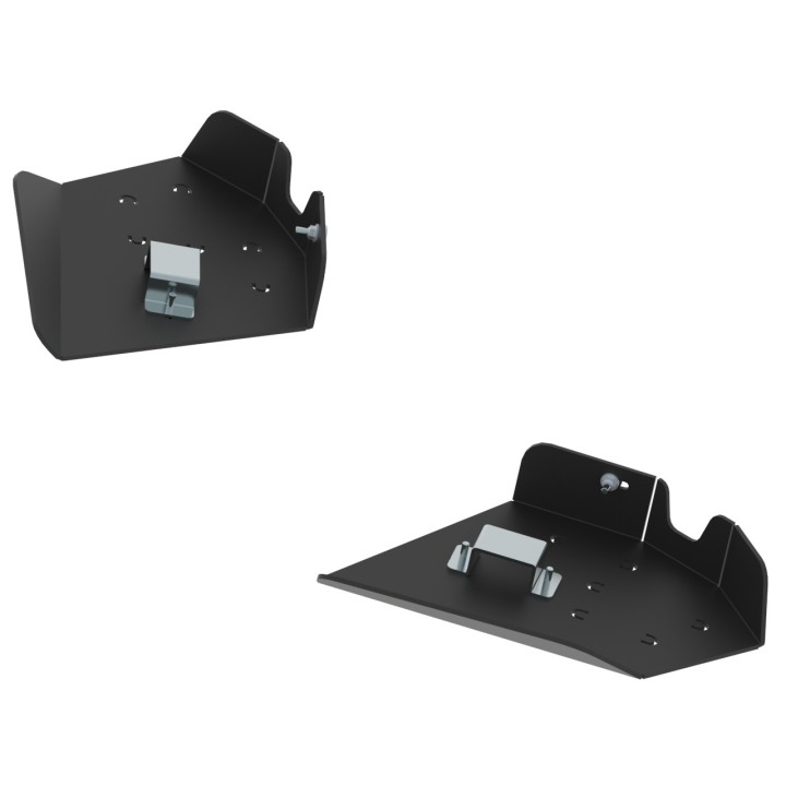 Iron Baltic Rear A-Arm Guards Yamaha Grizzly 550 - HDPE