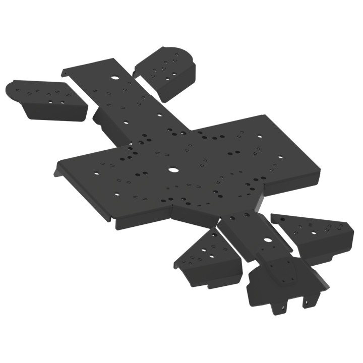Iron Baltic Skid Plate Full Set HiSun Tactic 550/750 2-Up - HDPE - view 5