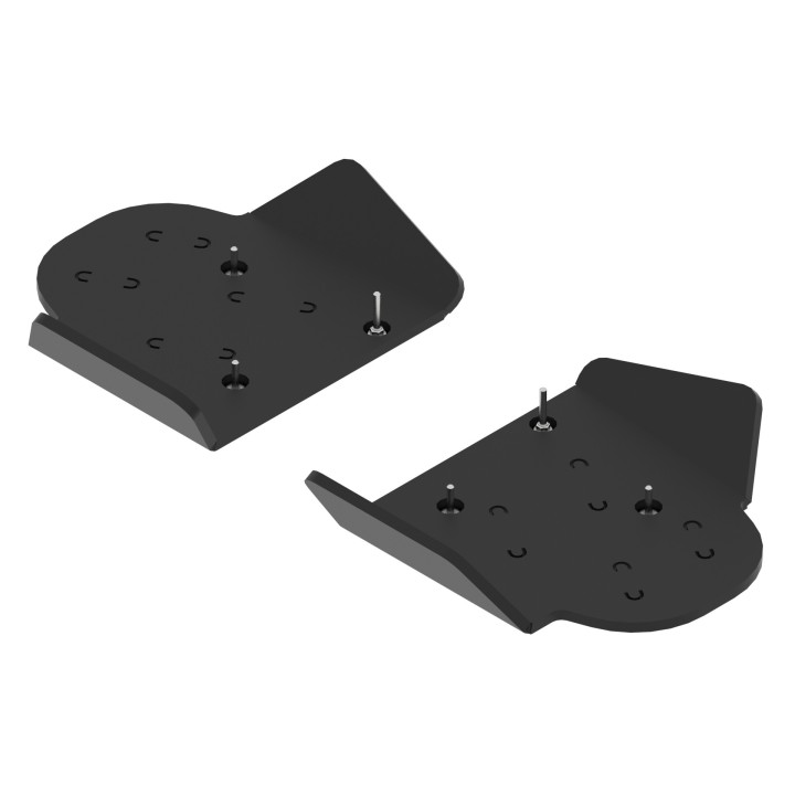 Iron Baltic Rear A-Arm Guards Kawasaki KVF 650/750 BruteForce - HDPE