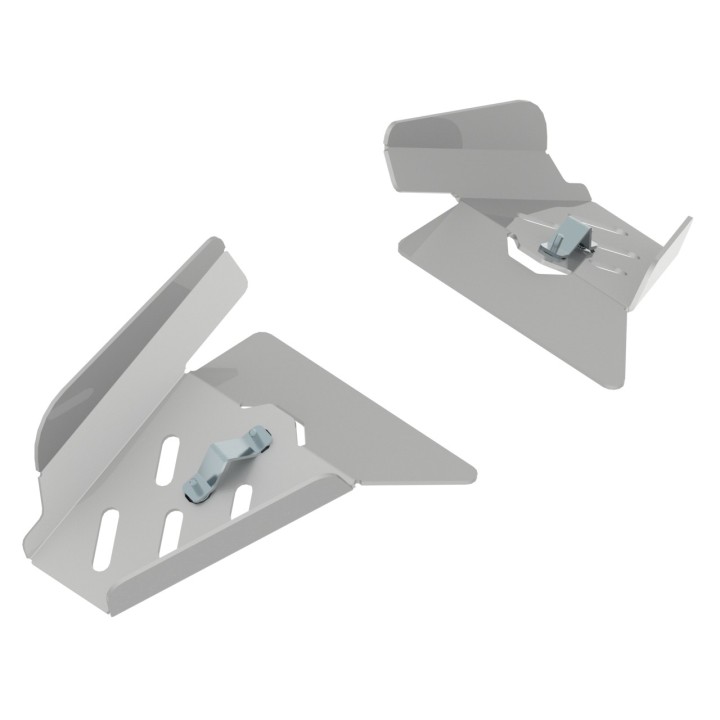Iron Baltic Front A-Arm Guards Yamaha Kodiak 700 - aluminium