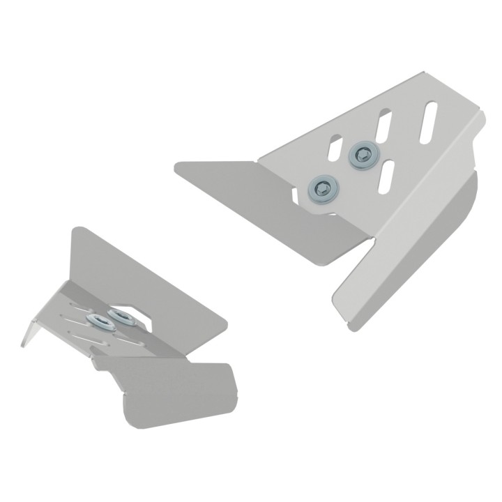 Iron Baltic Front A-Arm Guards Yamaha Kodiak 700 - aluminium - view 2
