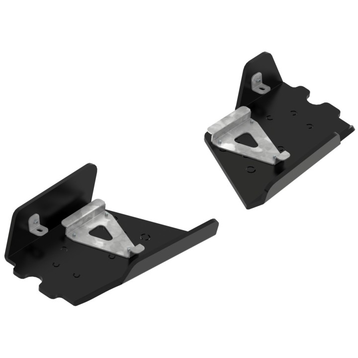 Iron Baltic Rear A-Arm Guards Polaris Sportsman 550 - HDPE