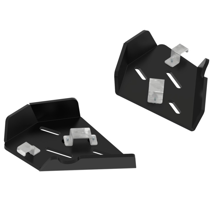 Iron Baltic Rear A-Arm Guards Yamaha Kodiak 700 - HDPE