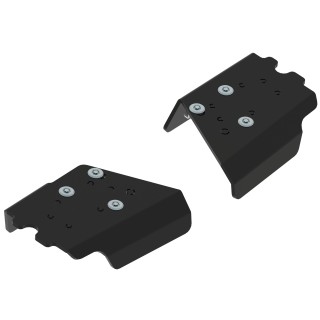 Iron Baltic Rear A-Arm Guards Polaris Sportsman 550 - HDPE - view 2