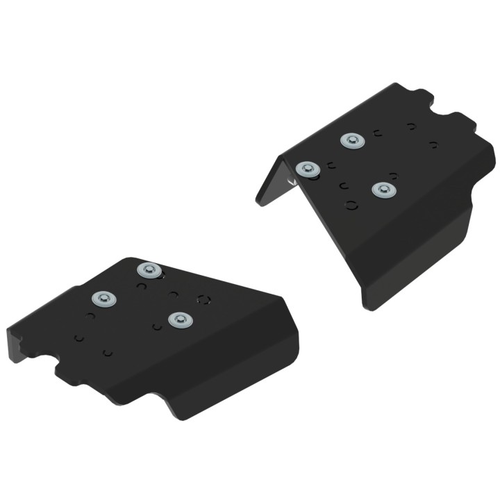 Iron Baltic Rear A-Arm Guards Polaris Sportsman 550 - HDPE - view 2